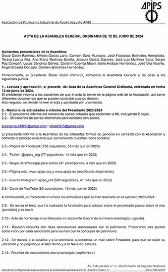 Asamblea 12/06/2024