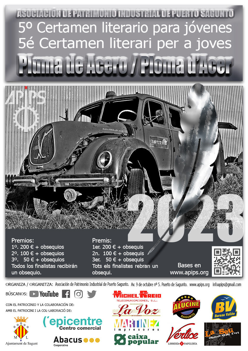 PLUMA DE ACERO 2023