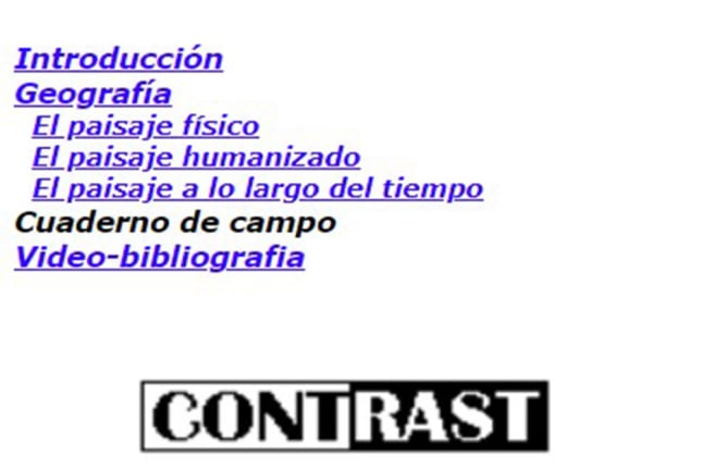 WEB CONTRAST